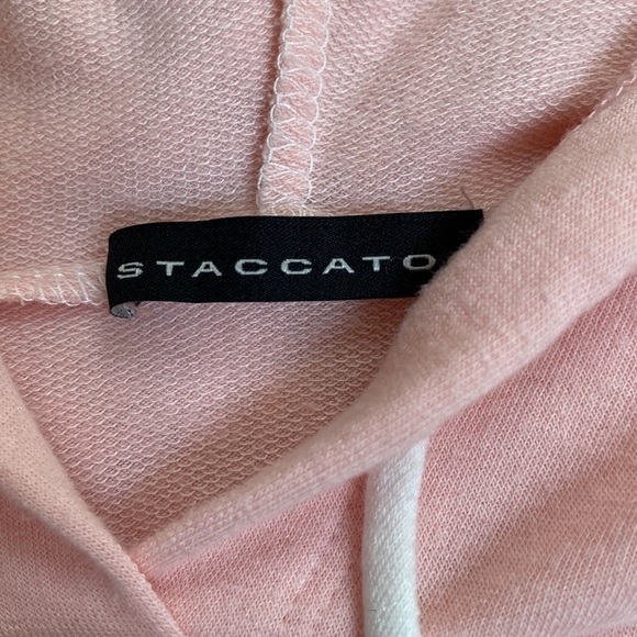 Staccato LS Colorblock Hoodie ๐ Pink White Gray - Picture 11 of 12